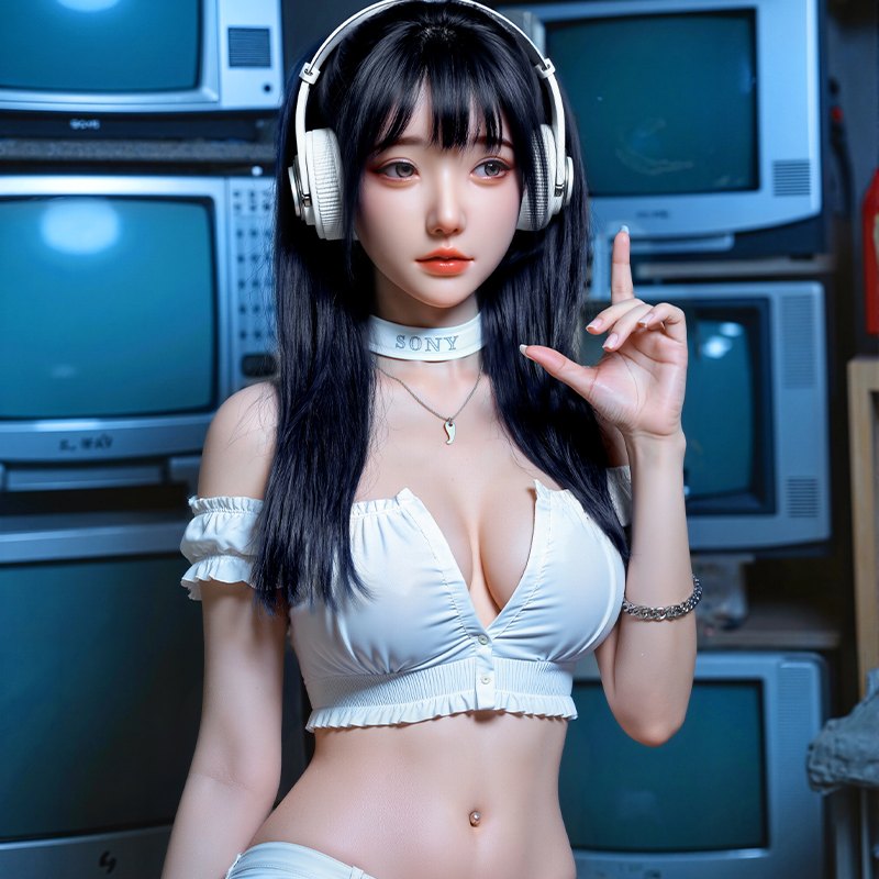 Mu Yao 159cm Asian silicone sex doll — factory photo 2 of 9