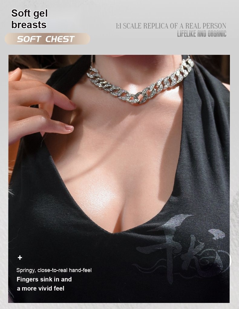 Nancy skin-texture silicone sex doll close-up 3 — pores, grain, and surface