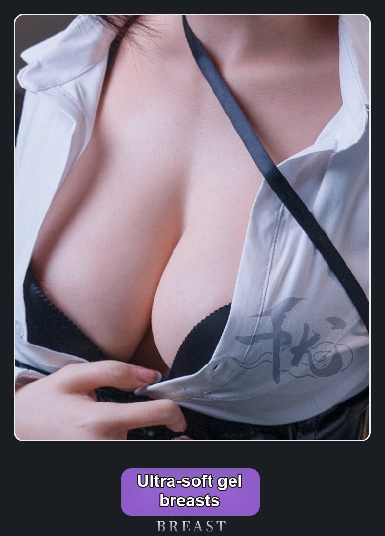 Ruo Yan skin-texture silicone sex doll close-up 4 — pores, grain, and surface