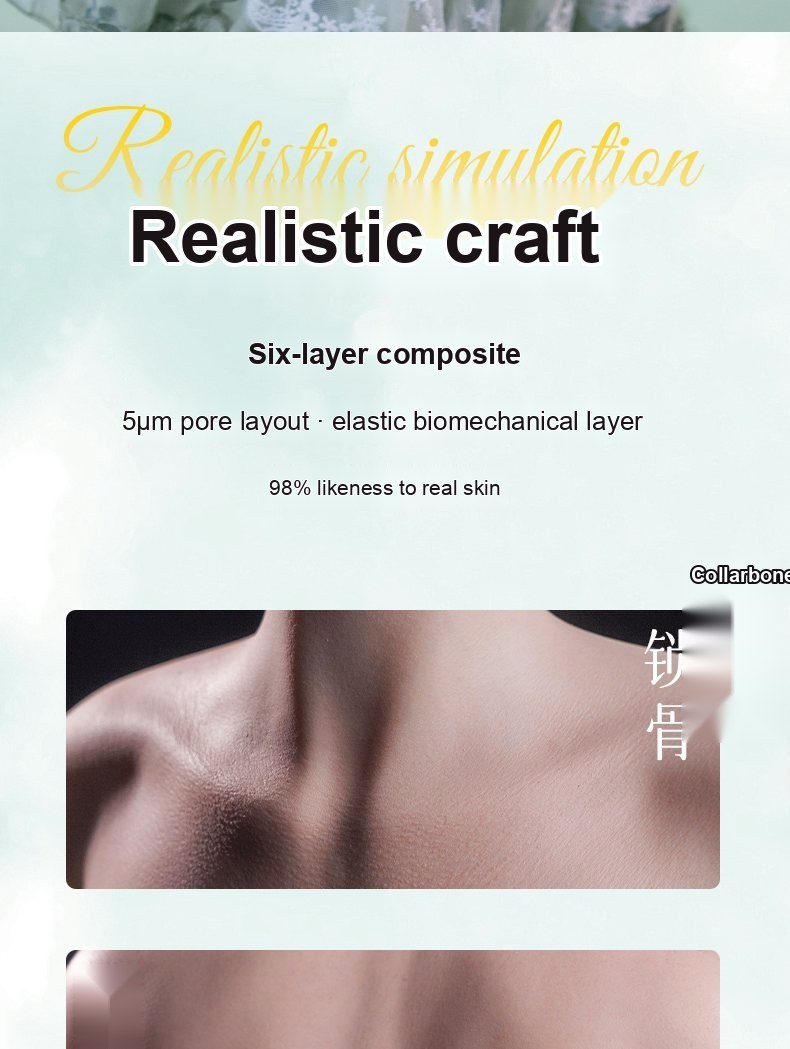 Xiao Yu skin-texture silicone sex doll close-up 1 — pores, grain, and surface