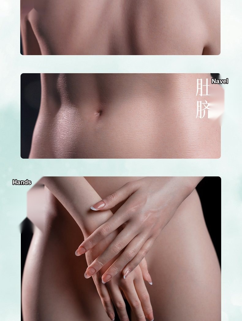 Xiao Yu skin-texture silicone sex doll close-up 2 — pores, grain, and surface