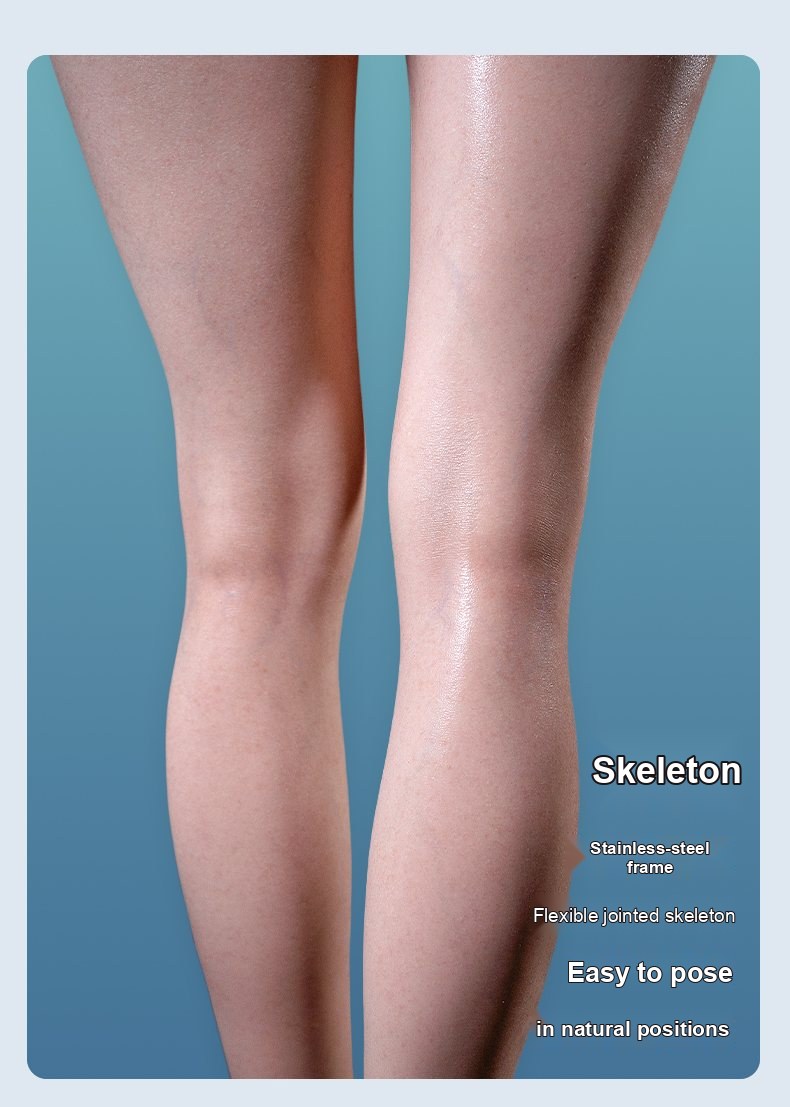 Zhi Yan skin-texture silicone sex doll close-up 3 — pores, grain, and surface
